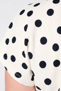 Top met polka dot