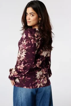 Top met print