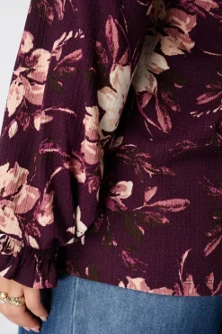 Top met print