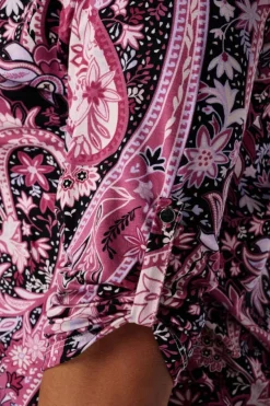 Top met print