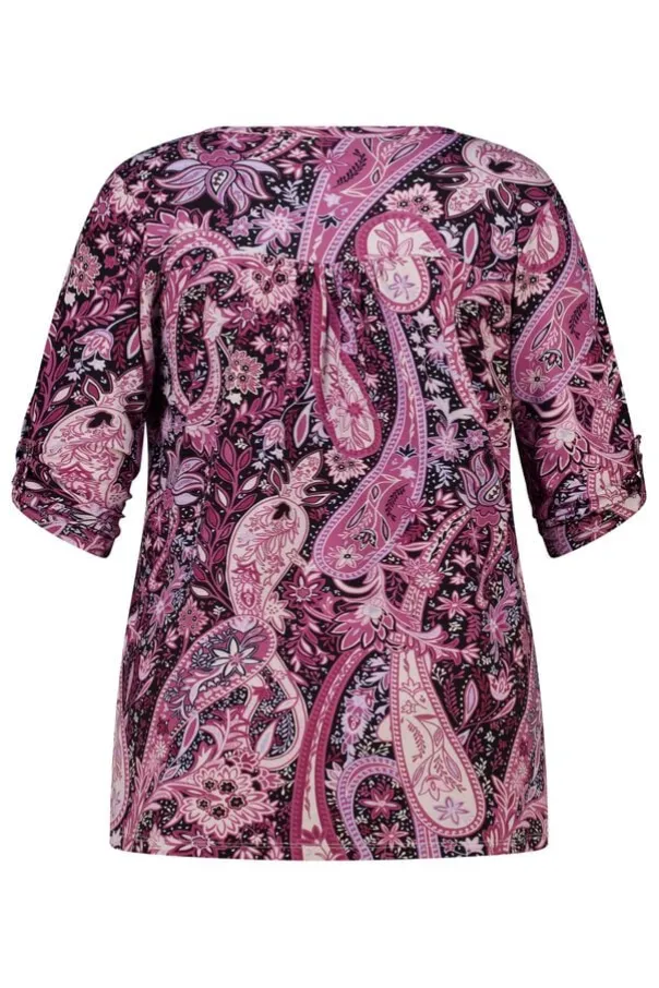 Top met print