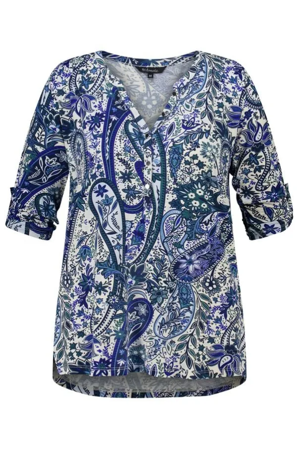 Top met print