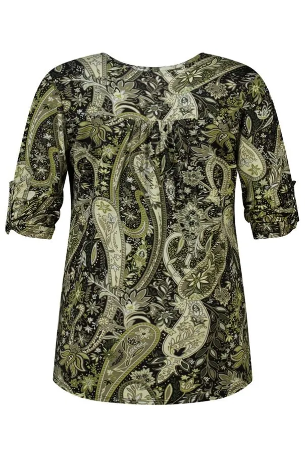 Top met print
