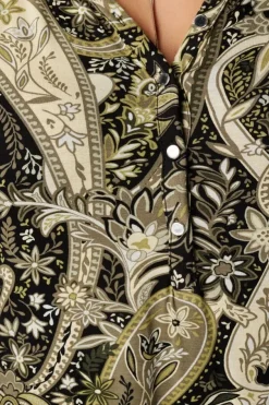Top met print