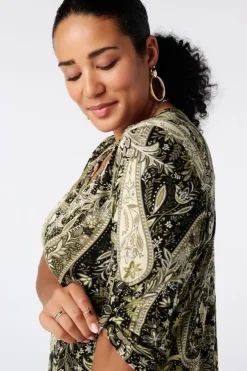 Top met print