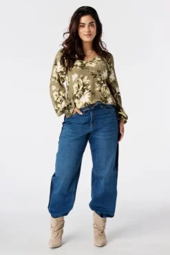Top met print