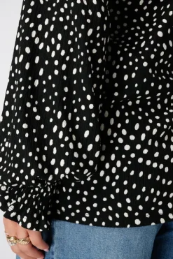 Top met print