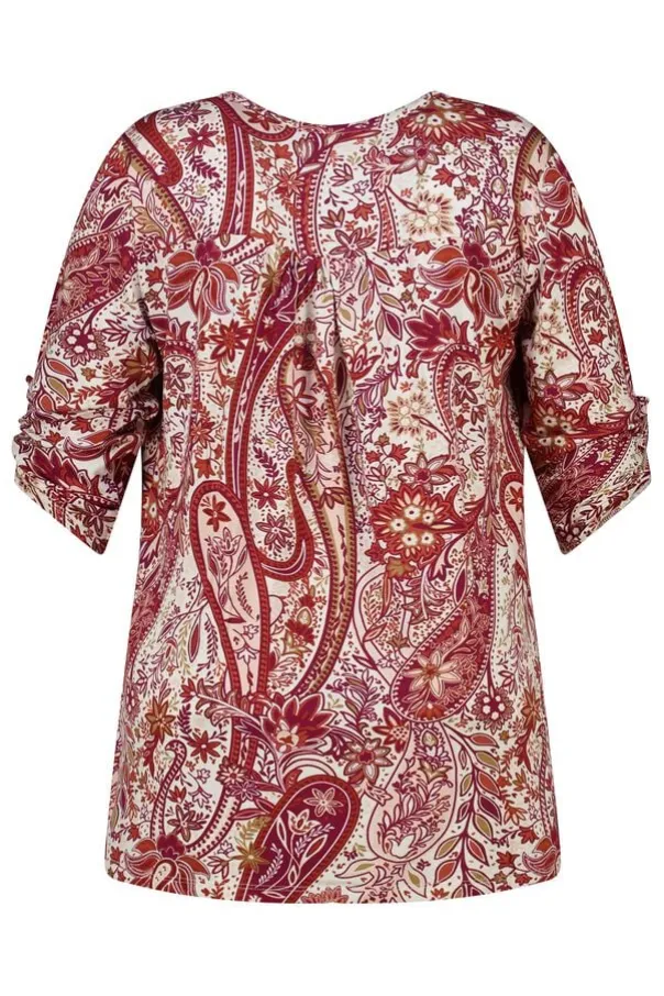 Top met print