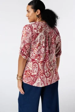 Top met print