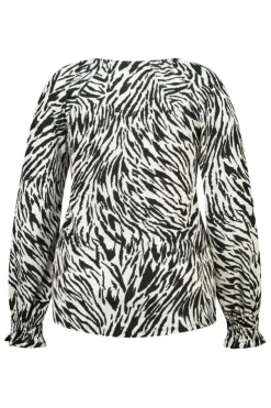 Top met print