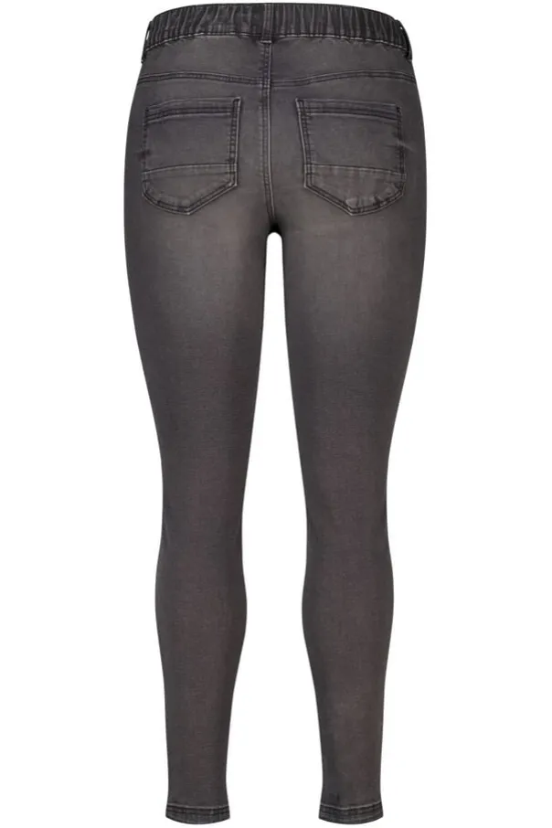 Tregging met denim look