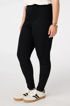 Tregging met denim look