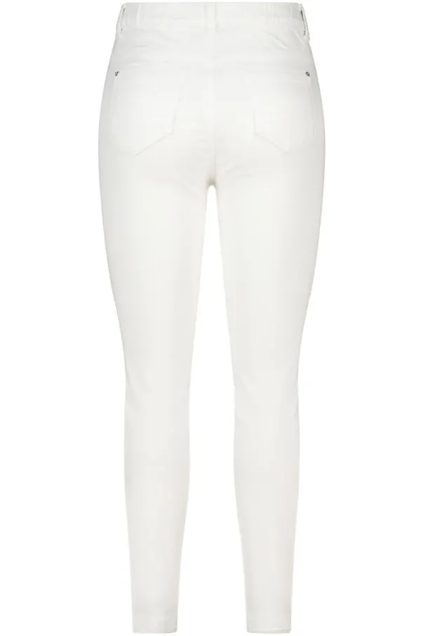 Tregging met denim look