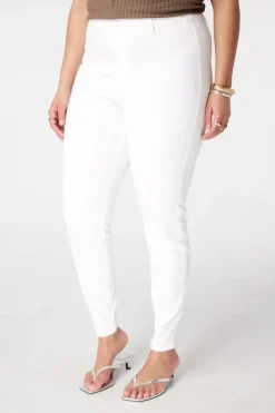 Tregging met denim look