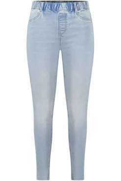 Tregging met denim look