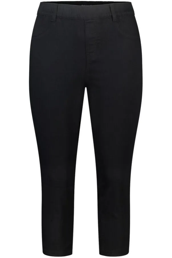 Tregging met denim look