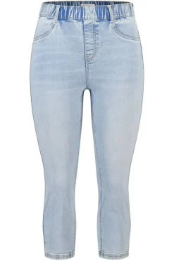 Tregging met denim look