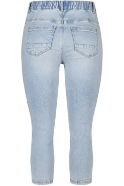 Tregging met denim look