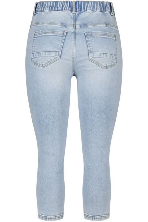 Tregging met denim look