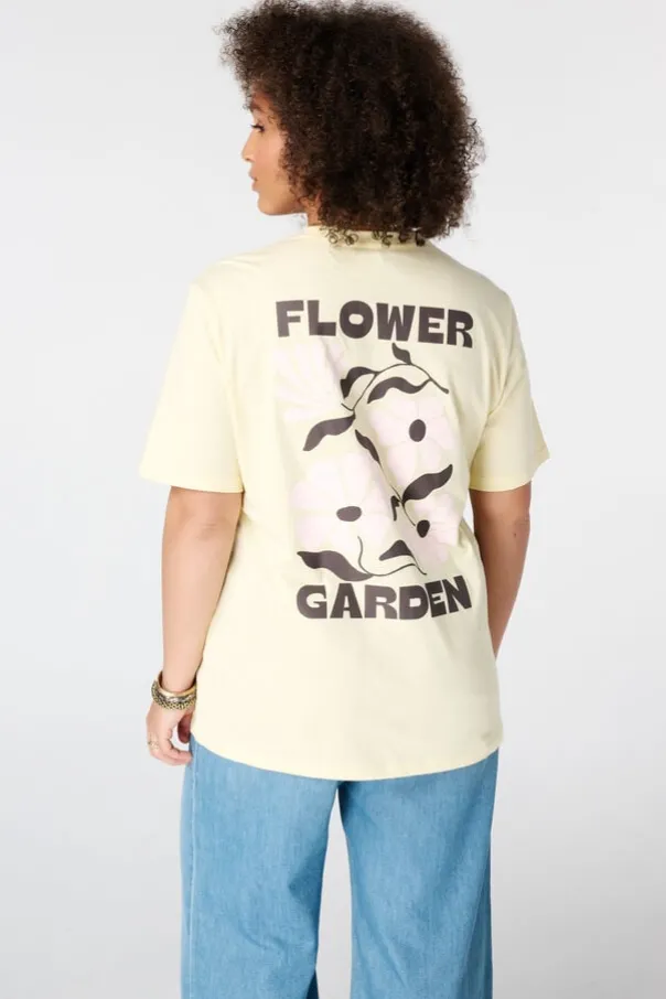 T-shirt met backprint