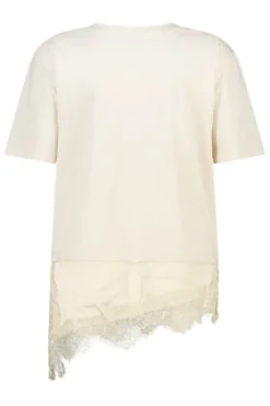 T-shirt met kant