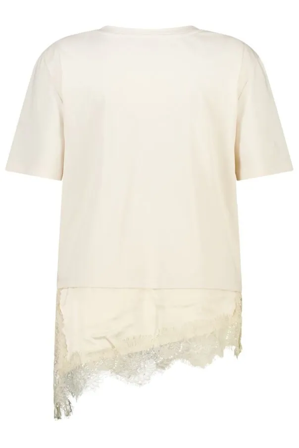 T-shirt met kant