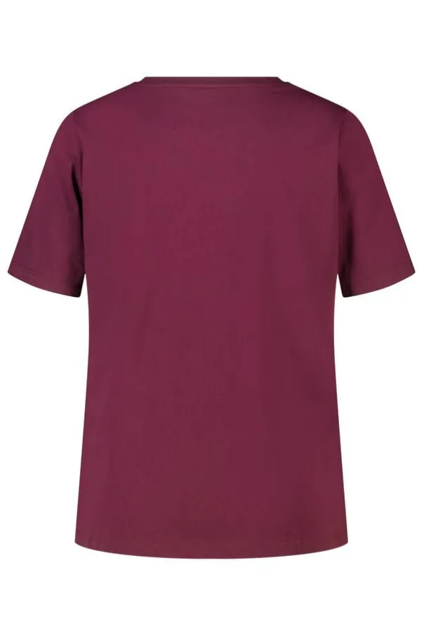 T-shirt met kralen