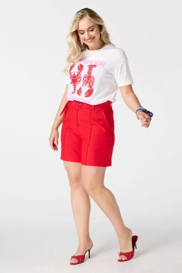 T-shirt met opdruk