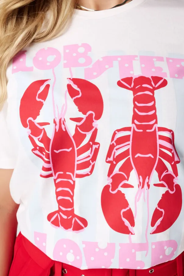 T-shirt met opdruk