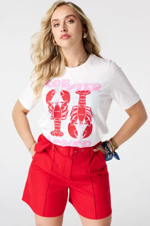 T-shirt met opdruk