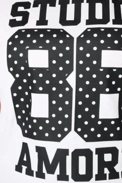 T-shirt met opdruk