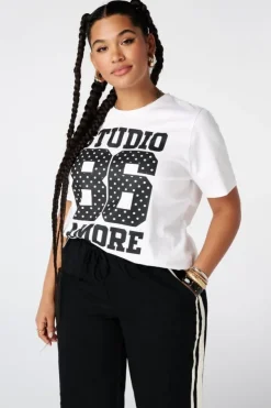 T-shirt met opdruk