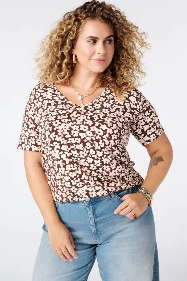 T-shirt met print