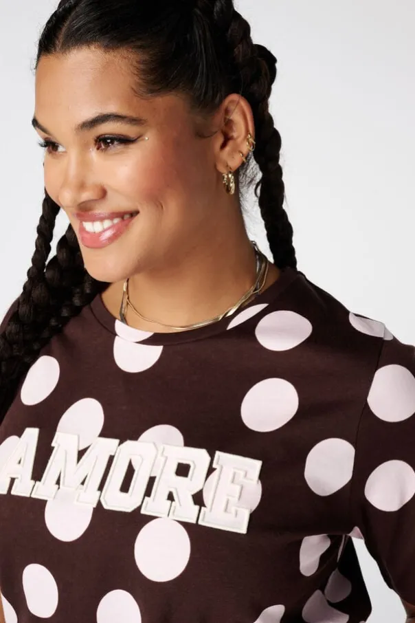 T-shirt met print