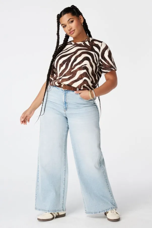 T-shirt met print