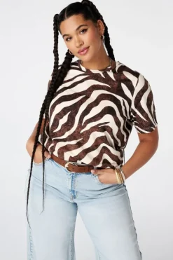 T-shirt met print