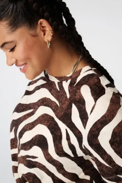 T-shirt met print