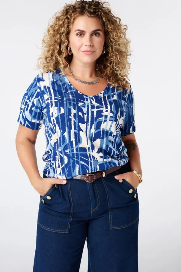 T-shirt met print