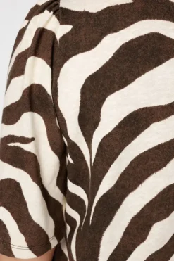 T-shirt met V-hals