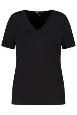 T-shirt met V-hals
