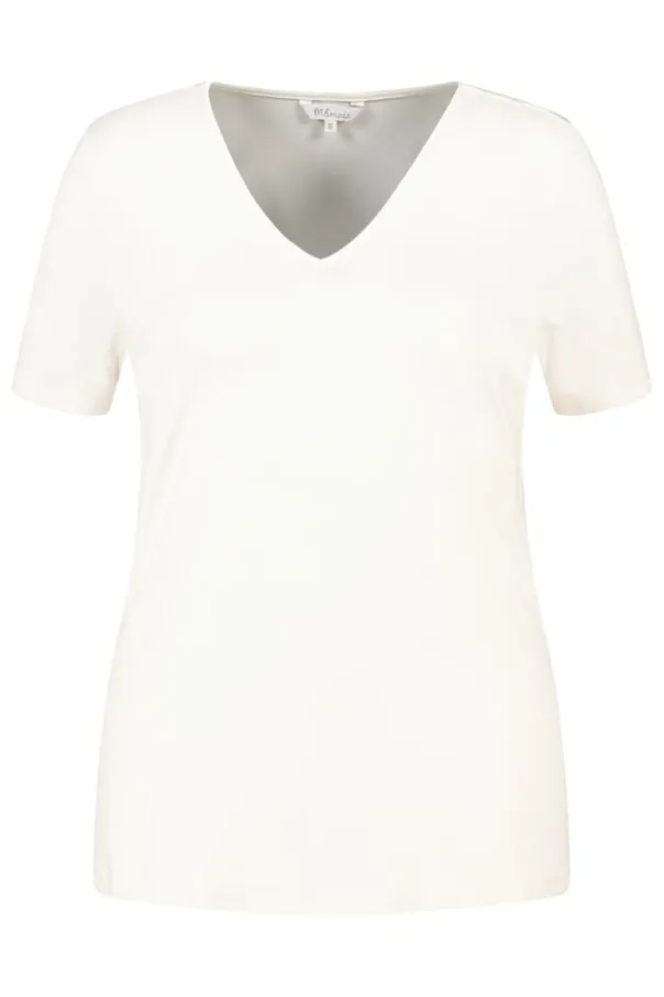 T-shirt met V-hals