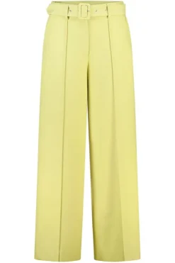 Wide leg broek met ceintuur