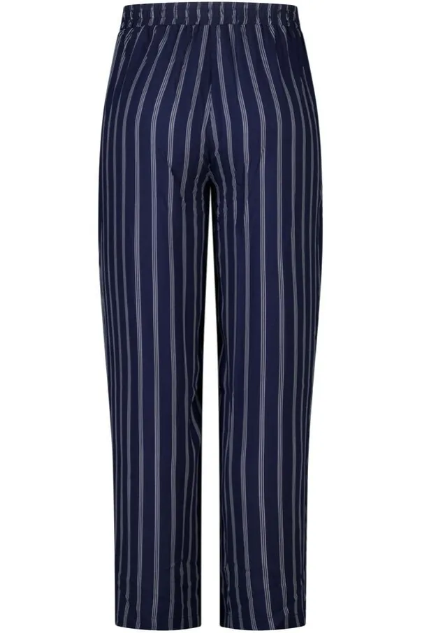 Wide leg broek met print