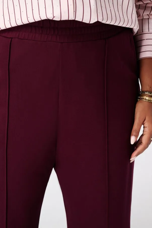 Wide leg pantalon