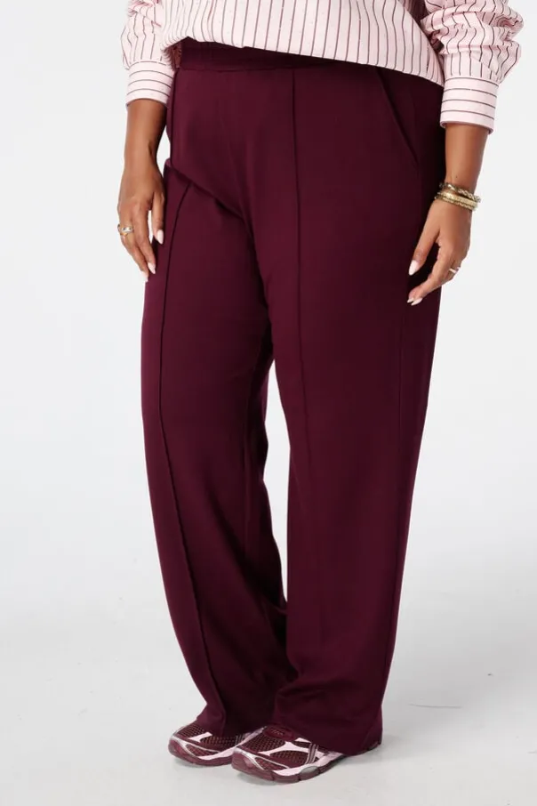 Wide leg pantalon