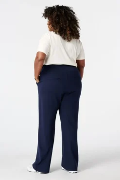 Wide leg pantalon