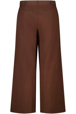 Wide leg pantalon met ceintuur