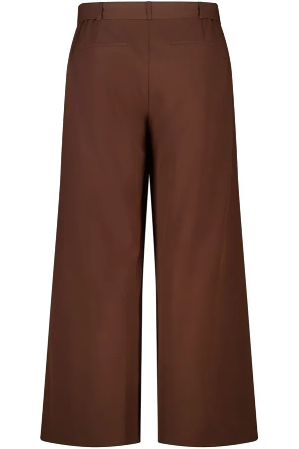 Wide leg pantalon met ceintuur